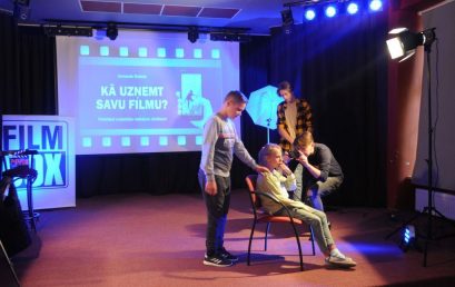 Mazzalvieši mācās, kā uzņemt savu filmu
