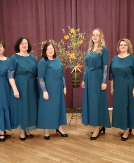 “Marica” sekmīgi piedalās novada vokālo ansambļu skatē