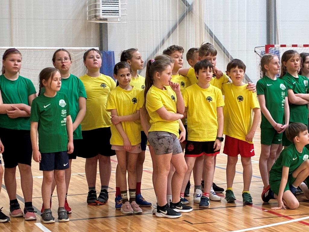 3. klase aktīvi piedalās projektā “Sporto visa klase”